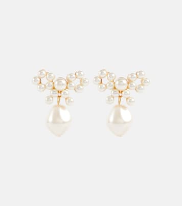 Bridal Kingsley embellished earrings | Jennifer Behr