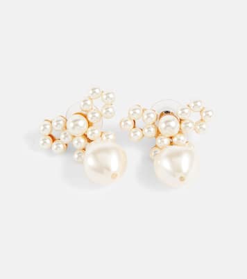 Bridal Kingsley embellished earrings | Jennifer Behr