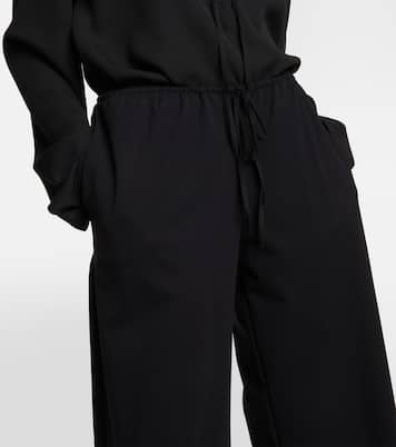 Weite Hose Bariem aus Jersey | The Row