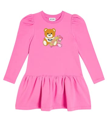 Abito in jersey di misto cotone | Moschino Kids