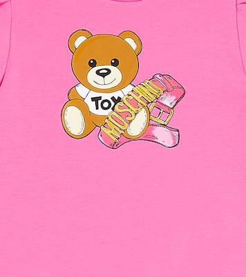 Abito in jersey di misto cotone | Moschino Kids