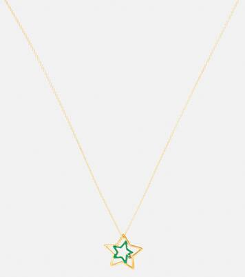 Collier Estrella en or 9 ct et saphir | Aliita