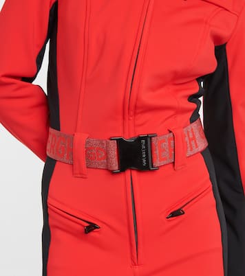 Parry faux fur-trimmed ski suit | Goldbergh