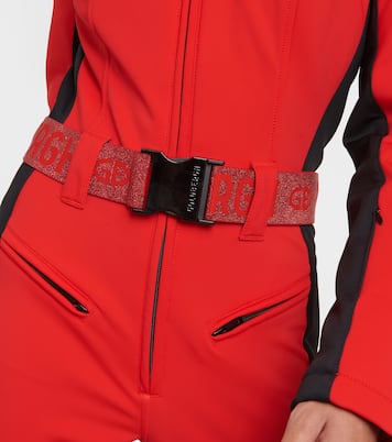 Parry faux fur-trimmed ski suit | Goldbergh