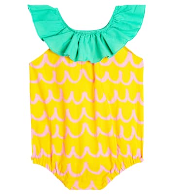Bebé - mono de algodón estampado | Stella McCartney Kids