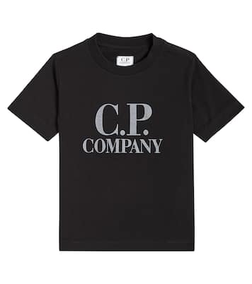 T-shirt Goggle in jersey di cotone | C.P. Company Kids