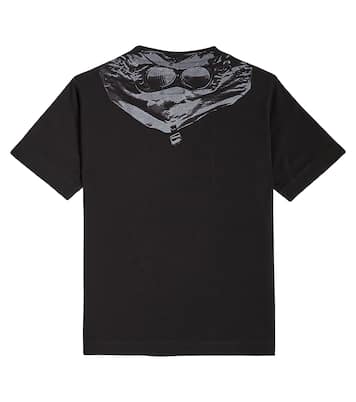 T-shirt Goggle in jersey di cotone | C.P. Company Kids