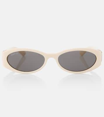 Gafas de sol ovaladas con GG | Gucci