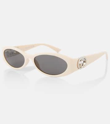 Gafas de sol ovaladas con GG | Gucci