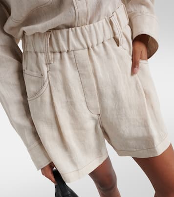 Short en lin | Brunello Cucinelli