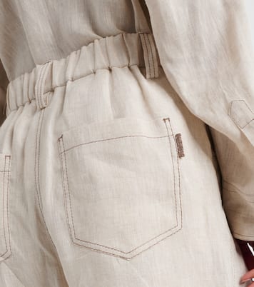 Short en lin | Brunello Cucinelli