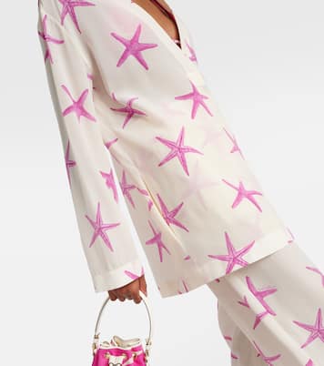 Camicia Starfish in seta | Valentino