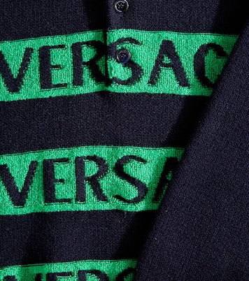 Polopullover aus Wolle | Versace Kids