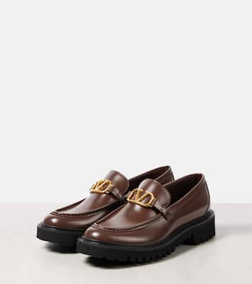 Mocassins VLogo Signature en cuir | Valentino Garavani