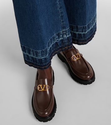Mocassins VLogo Signature en cuir | Valentino Garavani