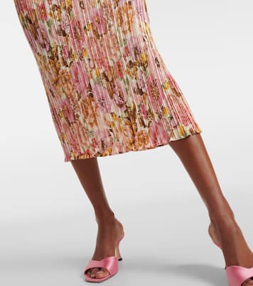 Robe midi Golden à fleurs | Zimmermann