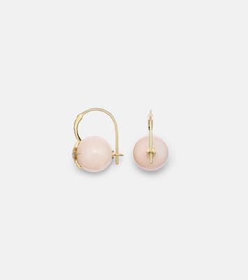 Starburst 14kt gold earrings with opals | Sydney Evan