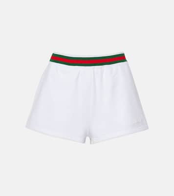 Shorts de jersey de algodón | Gucci