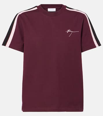 Camiseta de jersey de algodón con logo | Ferragamo