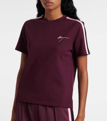 Camiseta de jersey de algodón con logo | Ferragamo