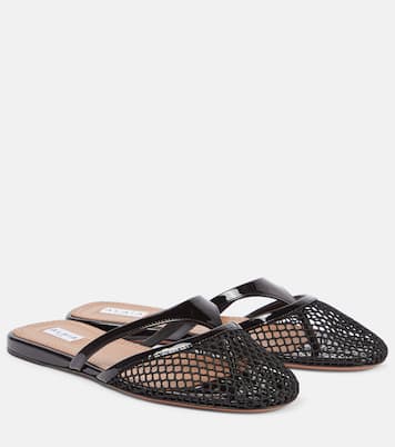 Slippers Infradito mit Lackleder | Alaïa