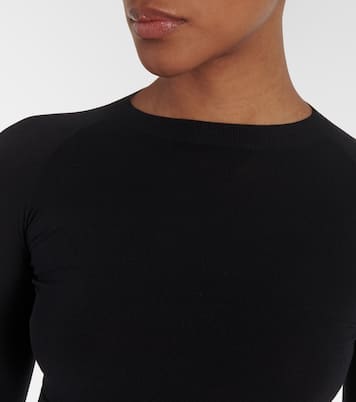 Top cropped in jersey | Alaïa