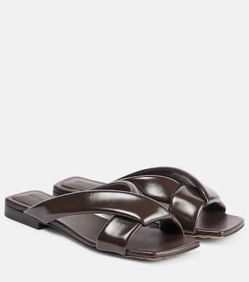 Mules Riva en cuir | Bottega Veneta