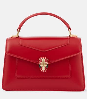 Tote Serpenti Forever Mini aus Leder | Bvlgari