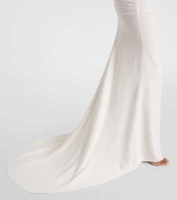 Robe de mariée longue en tulle | Christopher Esber