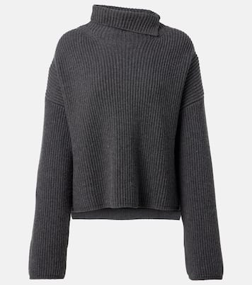 Ribbed-knit wool-blend turtleneck sweater | Joseph