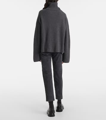 Ribbed-knit wool-blend turtleneck sweater | Joseph