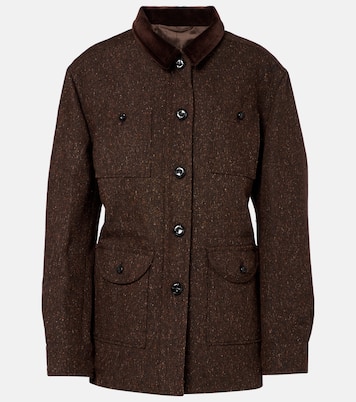 Veste Lokai en laine et soie mélangées | Blazé Milano
