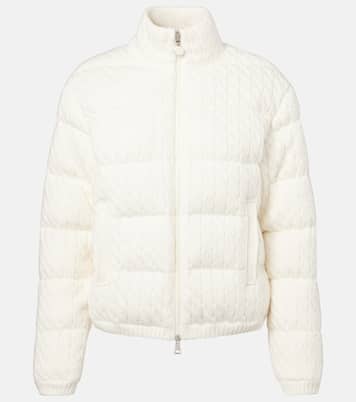 Chaqueta de plumas en mezcla de algodón | Moncler