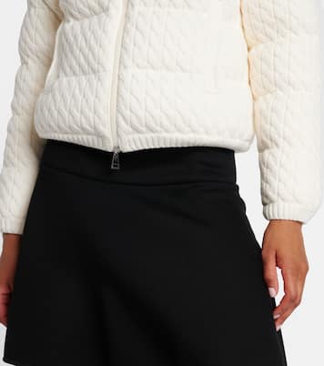 Chaqueta de plumas en mezcla de algodón | Moncler
