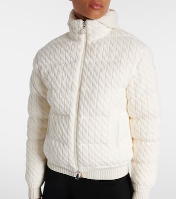 Chaqueta de plumas en mezcla de algodón | Moncler