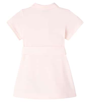 Bebé - vestido Thomas Bear de piqué de algodón | Burberry Kids