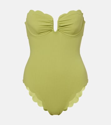 Lisbon scalloped swimsuit | Marysia