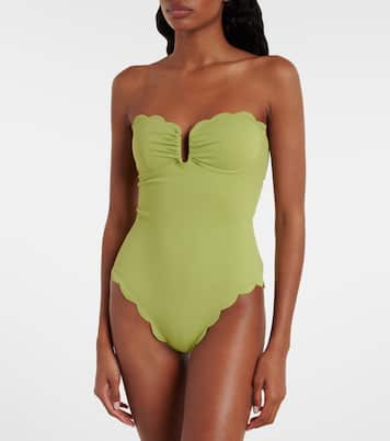 Lisbon scalloped swimsuit | Marysia
