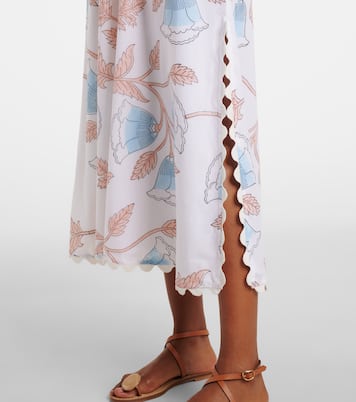 Abito sottoveste in cotone con stampa | Juliet Dunn