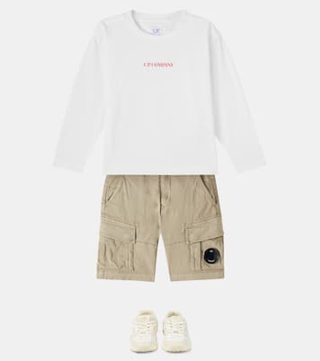 T-shirt Lens en coton | C.P. Company Kids