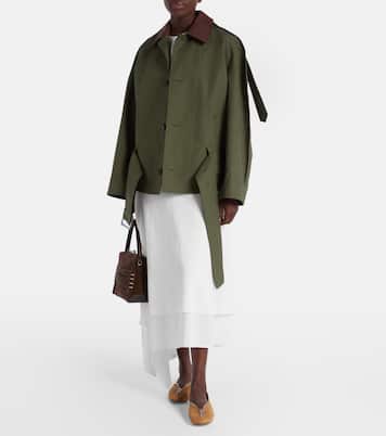 Biker suede ballet flats | JW Anderson