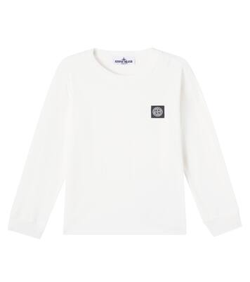 Compass cotton shirt  | Stone Island Junior