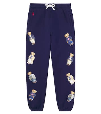 Printed cotton-blend sweatpants | Polo Ralph Lauren Kids