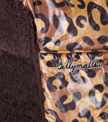 Logo leopard-print hat | Jellymallow