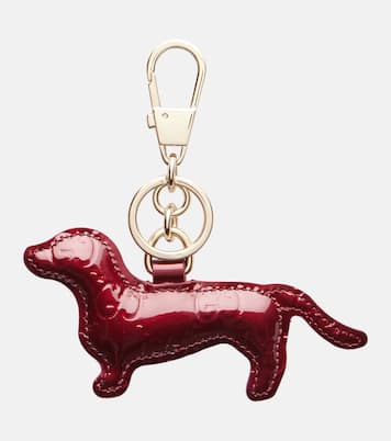 Patent leather keychain | Gucci