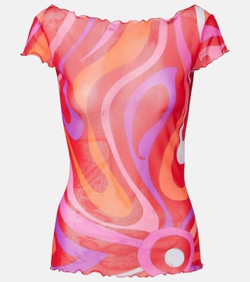 Top Marmo aus Mesh | Pucci
