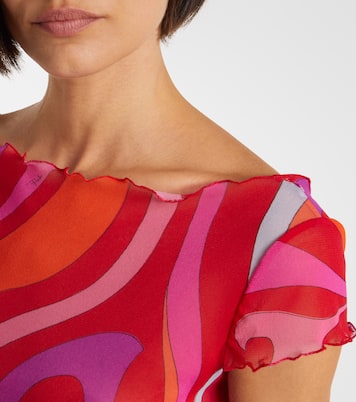 Top Marmo aus Mesh | Pucci