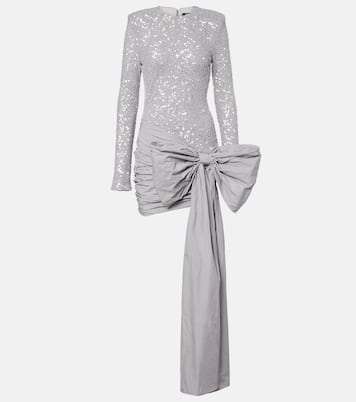 Bow-detail sequined minidress | Rotate
