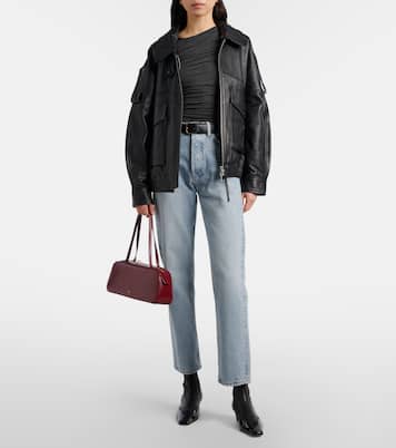 Tania ruched jersey top | Agolde