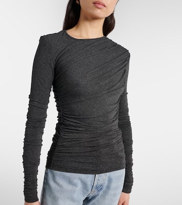 Tania ruched jersey top | Agolde